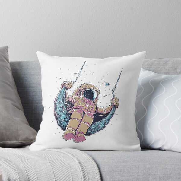 Item preview, Astronaut swinging on the moon designed and sold by Hiddensick.