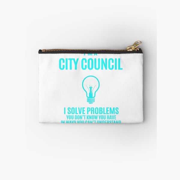 Item preview, City Council - I Solve Problems Job Gift designed and sold by melissaval2.