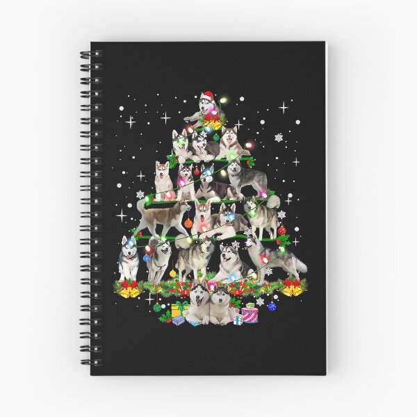 Item preview, Funny Siberian Husky Christmas Tree Xmas Dog Dad Mom designed and sold by PerkinsAarav.