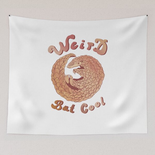 Item preview, Weird But Cool Pangolin  designed and sold by kbkiwiart.