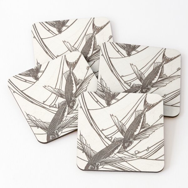 Artikelvorschau, Flying Fish - Julie De Graag entworfen und verkauft von Vintage Designs +.