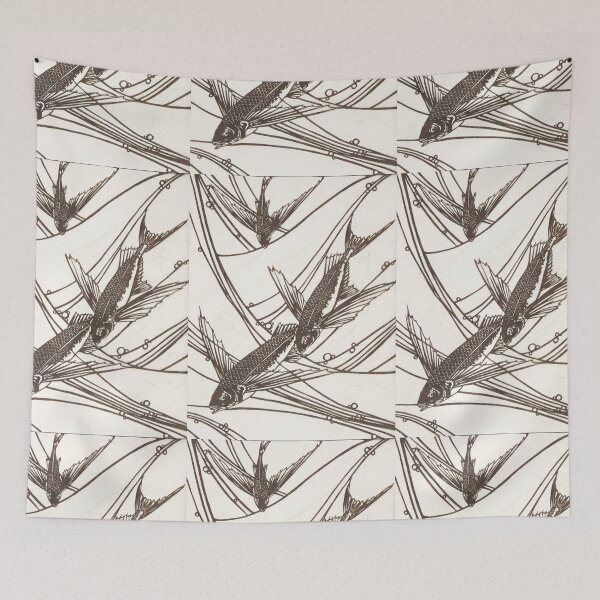Item preview, Flying Fish - Julie De Graag designed and sold by Vintage Designs +.