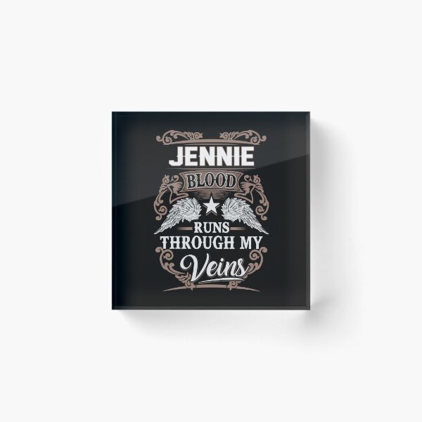 Item preview, Jennie Name T Shirt - Jennie Blood Runs Through My Veins Gift Item Tee designed and sold by gabridunc4.