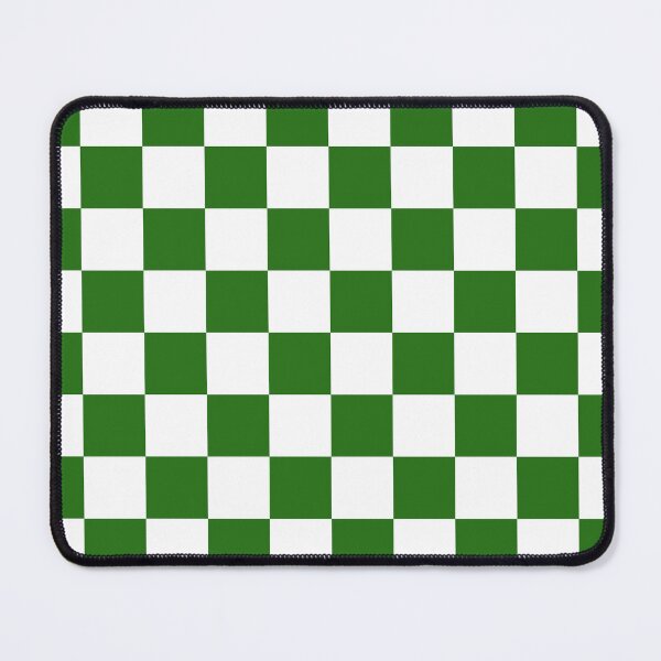 Item preview, Dark green Checkered Square Pattern designed and sold by patterniastudio.
