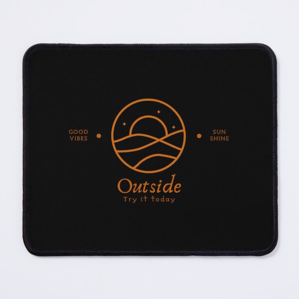 Item preview, "Outside" Good vibes, nature and sunshine outdoors minimalist design Classic . designed and sold by kallerqptart.