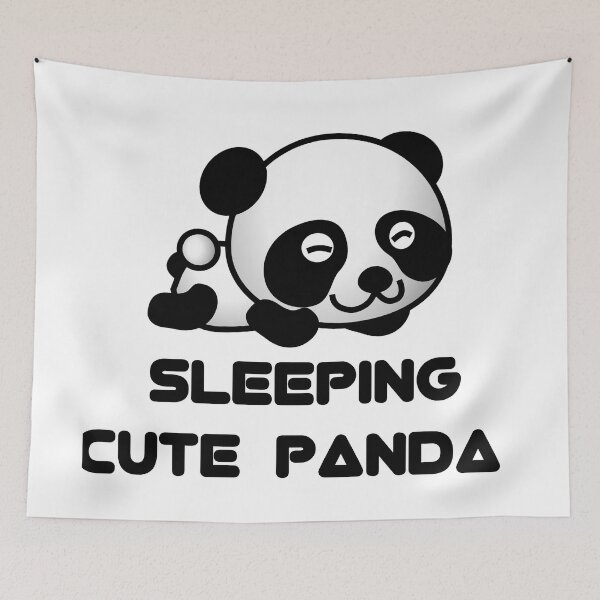 Item preview, Sleeping panda  designed and sold by ramgopal123.