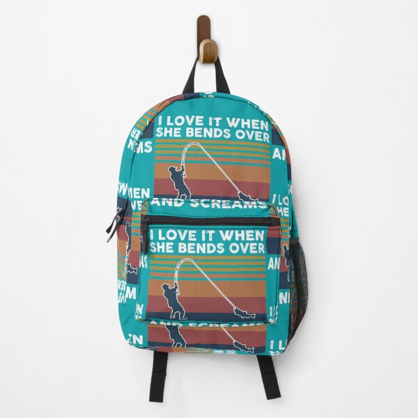 Item preview, I Love It When She Bends Over And Screams Fishing Vintage Retro Unisex, For Boys Women Vintage, Trending Now designed and sold by CAMERONSTORE.