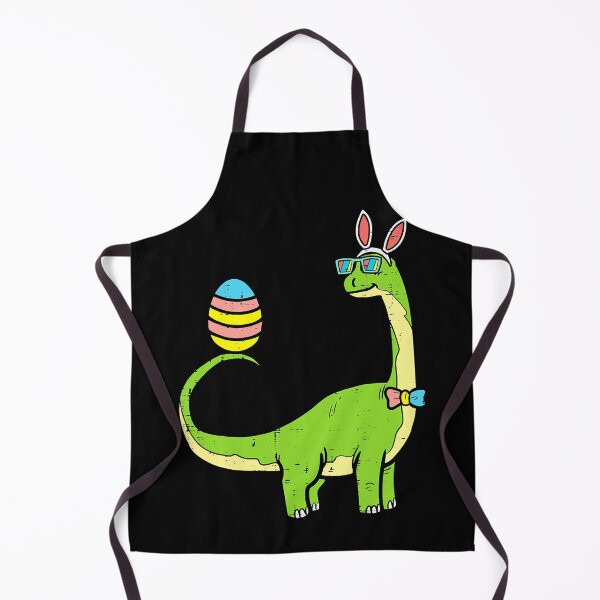 Item preview, Brontosaurus Bunny Ears Egg Easter Day Dinosaur Dino designed and sold by davetmccall.