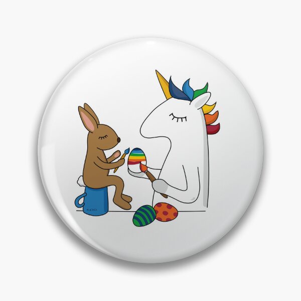 Item preview, Easter unicorn designed and sold by LaDaDi.