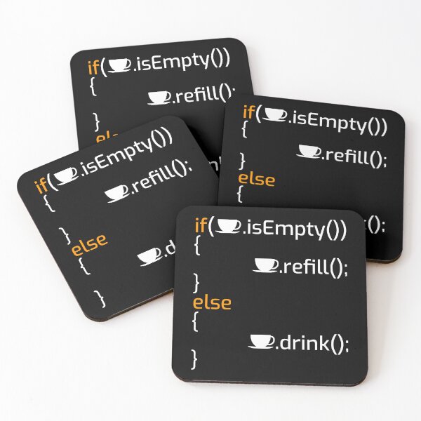 Item preview, Funny Coffee Programming Joke I designed and sold by Lemon Pepper.