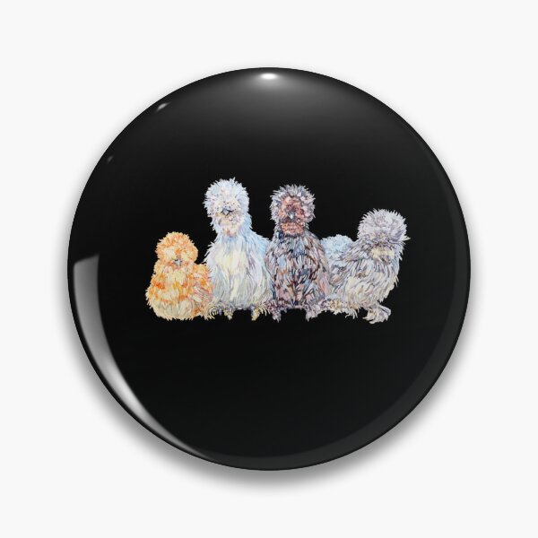Item preview, Silkie Chicken Huddle Classic T-Shirt designed and sold by PatrickObojes.