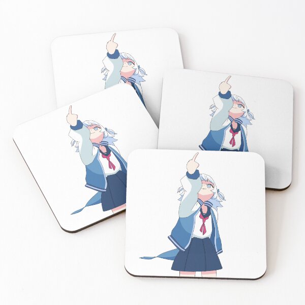 Item preview, Gura giving the Yubi designed and sold by RJtheFish.