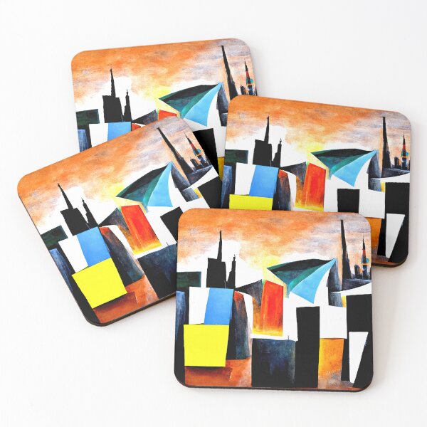 Item preview, Abstract City designed and sold by AM FineArtPrints.