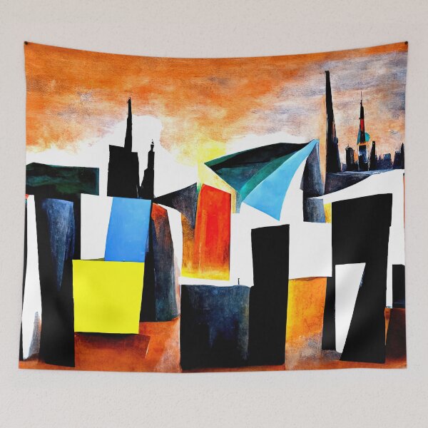 Item preview, Abstract City designed and sold by AM FineArtPrints.