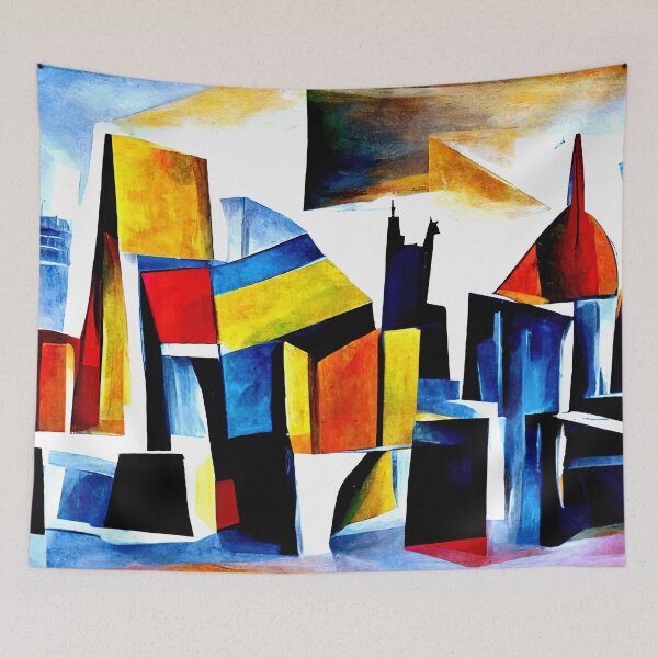 Item preview, Abstract City designed and sold by AM FineArtPrints.