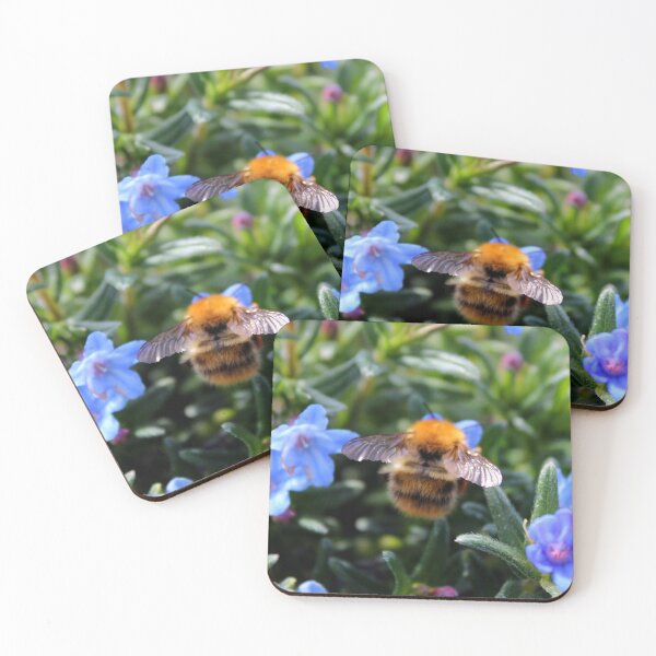 Item preview, Fuzzy bee closeup designed and sold by Valentine145.