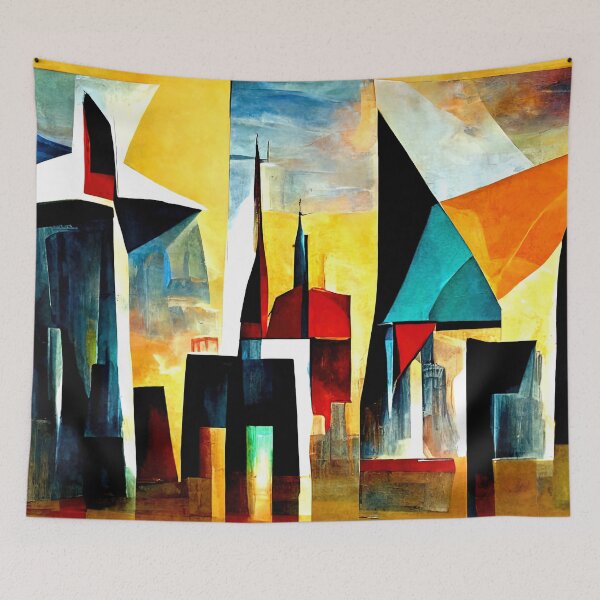 Item preview, Abstract City designed and sold by AM FineArtPrints.