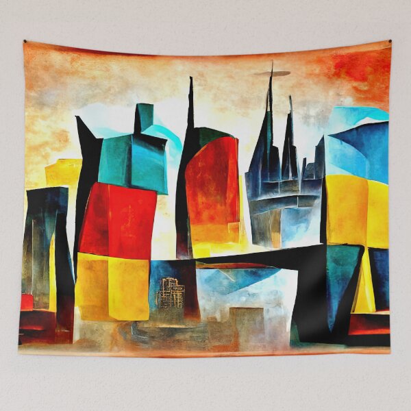 Item preview, Abstract City designed and sold by AM FineArtPrints.