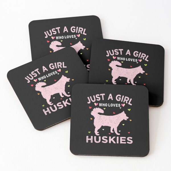 Item preview, Just A Girl Who Loves Huskies Huskie Dog For Women designed and sold by PerkinsAarav.