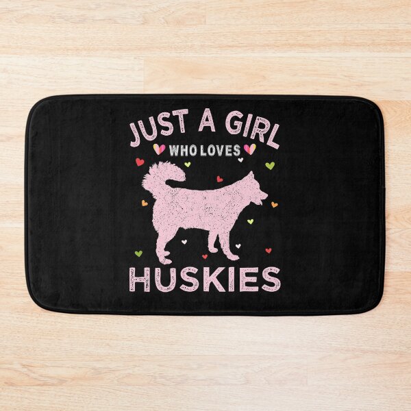 Item preview, Just A Girl Who Loves Huskies Huskie Dog For Women designed and sold by PerkinsAarav.