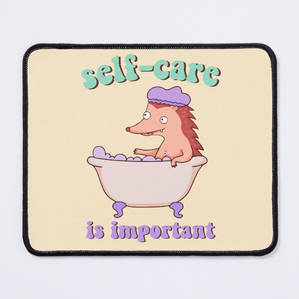 Item preview, Hedgehog - Self care is important set designed and sold by Paperfly Studio.