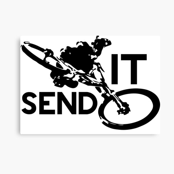 Item preview, Send It Downhill Mountain biking designed and sold by Design--Spore.