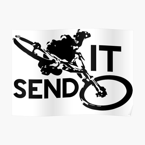 Send It Downhill VTT Poster