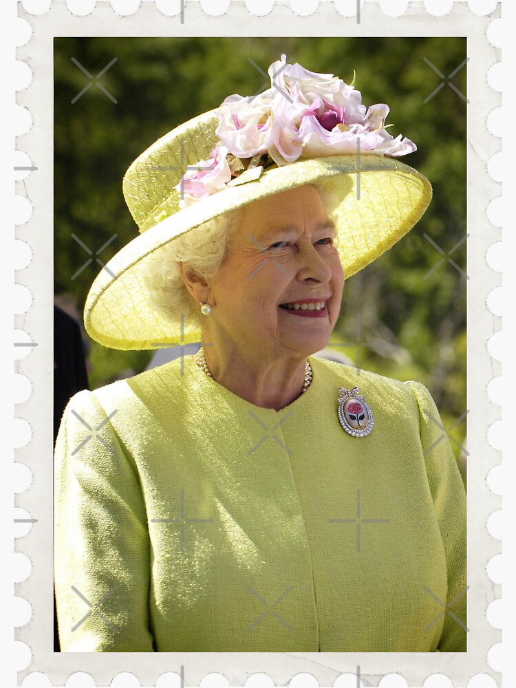 Queen's Platinum Jubilee, 1952-2022, Queen Elizabeth II Stamp by milldogstation