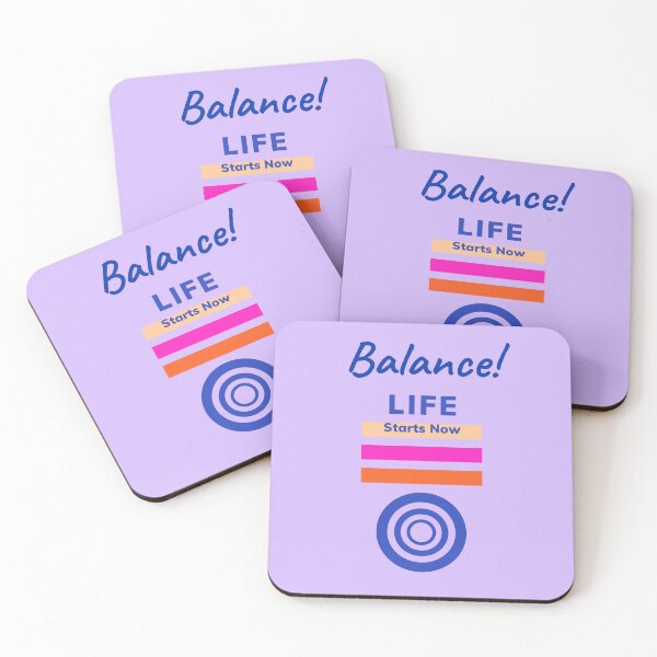 Item preview, Balance Life Starts Now designed and sold by pearl-carnation.