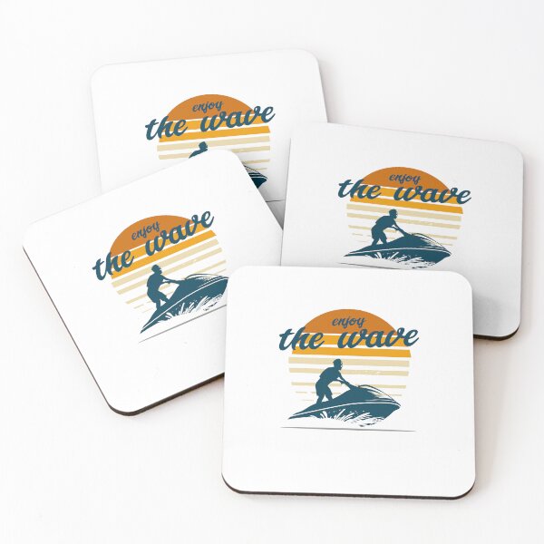 Item preview, Enjoy the wave vintage designed and sold by behappyshirts.
