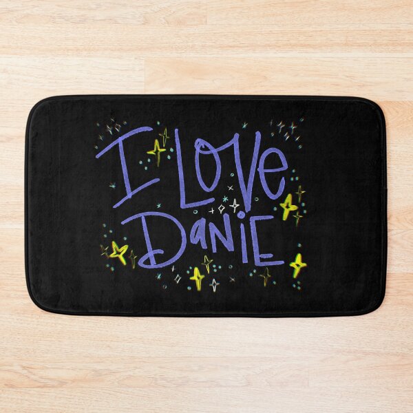 Item preview, I LOVE DANIE CUSTOM NAME PURPLE designed and sold by GIVENGRACE.ART.