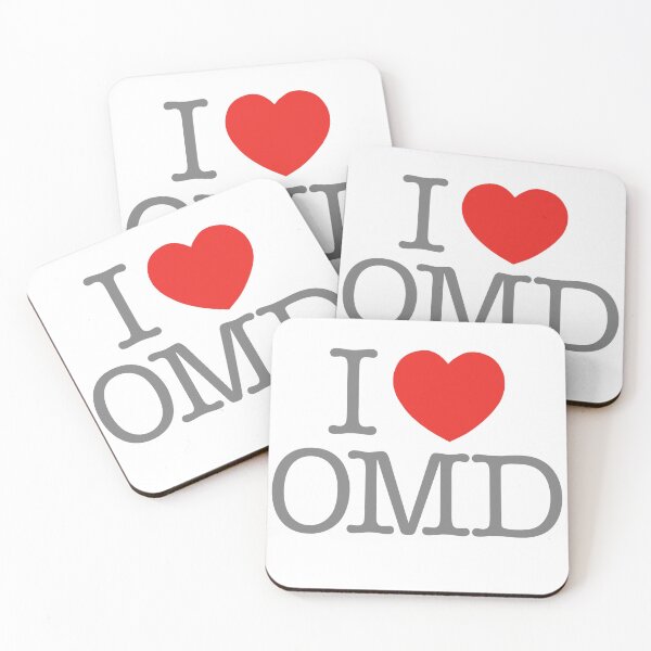 Item preview, I love OMD designed and sold by Periodic Table of Synthpop.