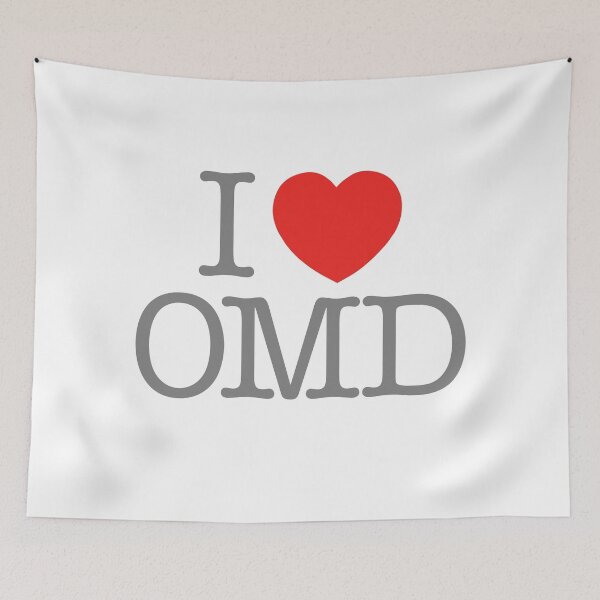 Item preview, I love OMD designed and sold by Periodic Table of Synthpop.