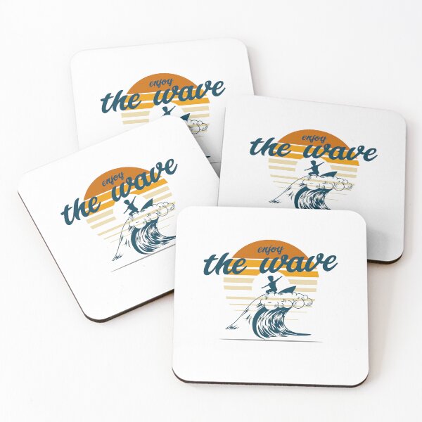 Item preview, Enjoy the wave vintage designed and sold by behappyshirts.