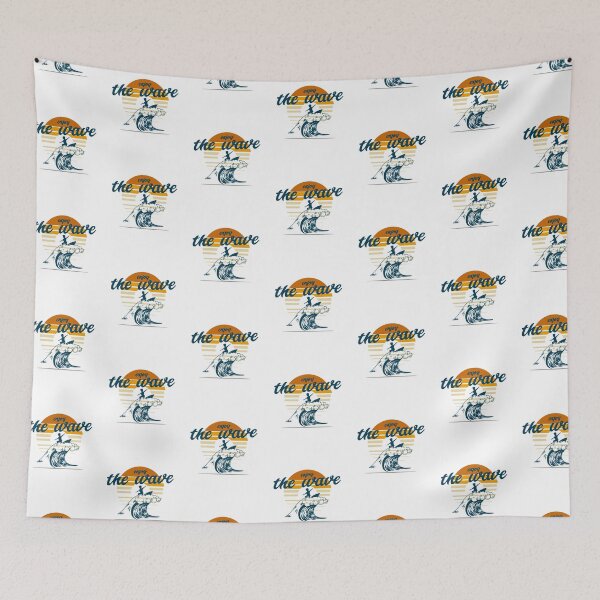 Item preview, Enjoy the wave vintage designed and sold by behappyshirts.