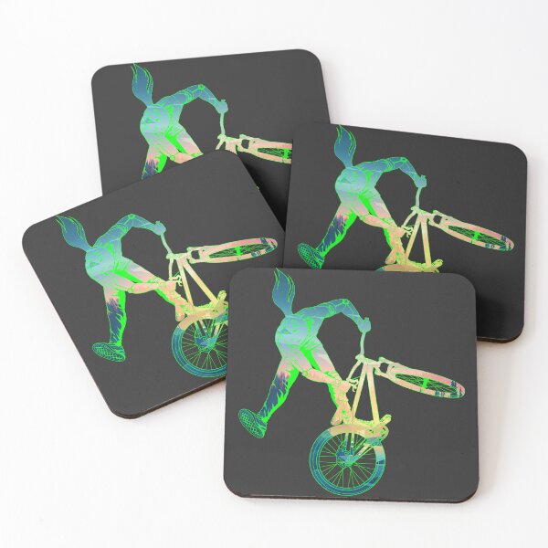 Item preview, Slopestyle biking in silhouette designed and sold by artOfCal013.