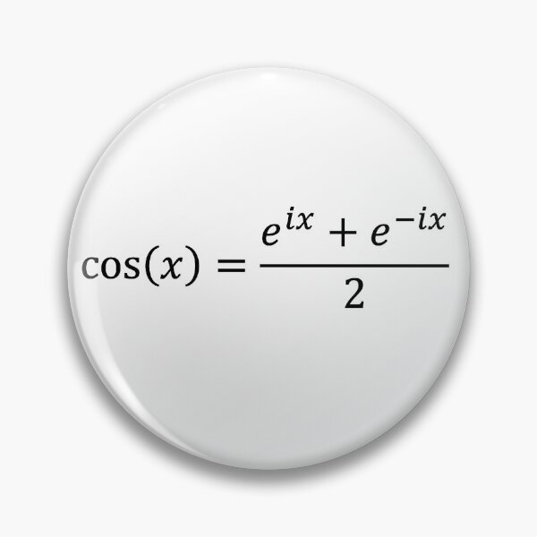 Item preview, definition of cosine, using complex numbers designed and sold by NoetherSym.