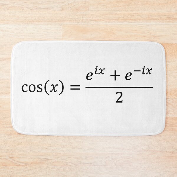 Item preview, definition of cosine, using complex numbers designed and sold by NoetherSym.