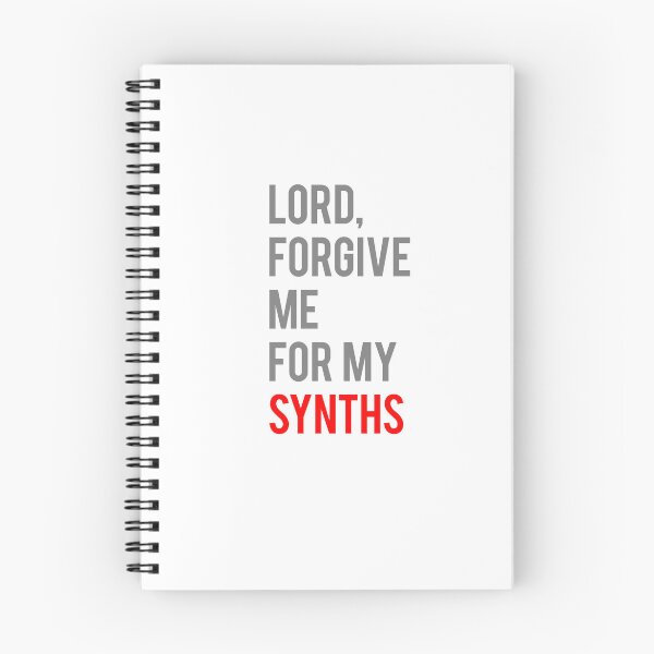 Item preview, Forgive me for my synths. designed and sold by Periodic Table of Synthpop.