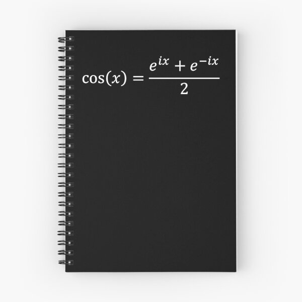 Item preview, definition of cosine, using complex numbers dark version designed and sold by NoetherSym.