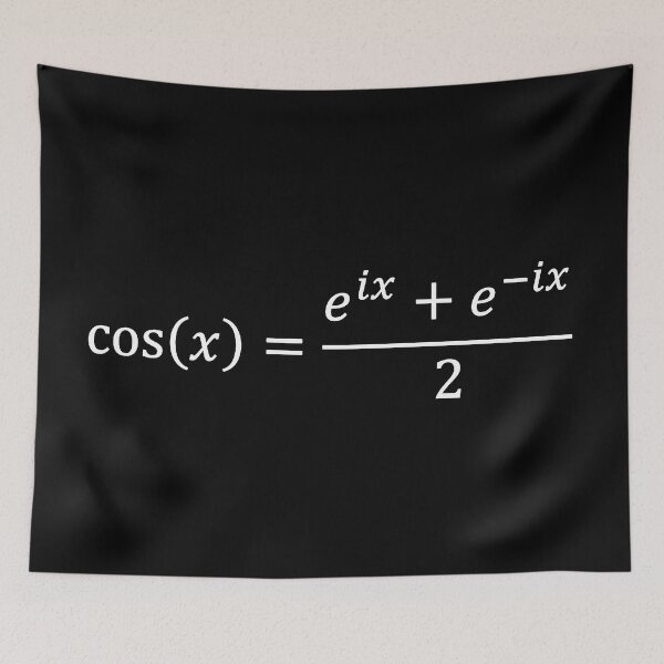 Item preview, definition of cosine, using complex numbers dark version designed and sold by NoetherSym.