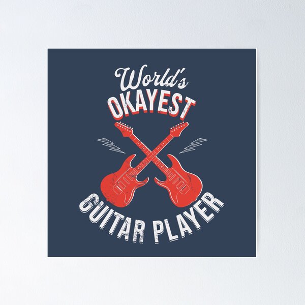 Item preview, World's Okayest Guitar Player designed and sold by bloody-L.
