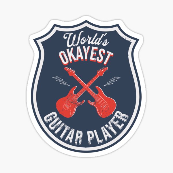 Item preview, World's Okayest Guitar Player designed and sold by bloody-L.