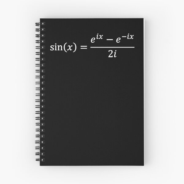 Item preview, definition of sine, using complex numbers dark version designed and sold by NoetherSym.