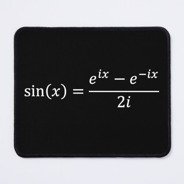 Item preview, definition of sine, using complex numbers dark version designed and sold by NoetherSym.