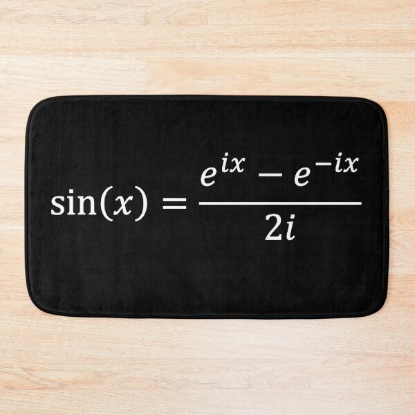 Item preview, definition of sine, using complex numbers dark version designed and sold by NoetherSym.