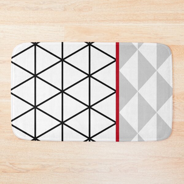 Item preview, Abstract Triangle Red Gray designed and sold by BeatrisVeres.