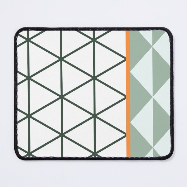 Item preview, Abstract Triangle Green Orange designed and sold by BeatrisVeres.