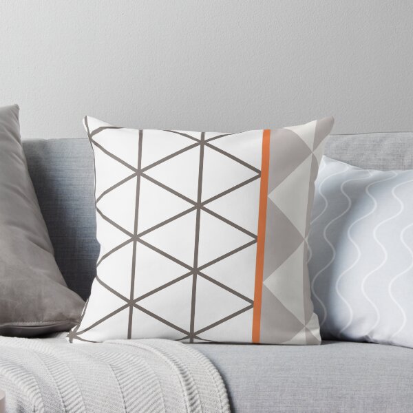 Item preview, Abstract Triangle Beige Orange designed and sold by BeatrisVeres.