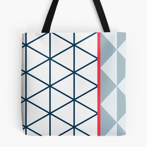 Item preview, Abstract Triangle Blue Red designed and sold by BeatrisVeres.